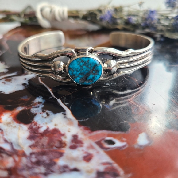 Authentic sterling silver cuff bracelets - Picture 3 of 8